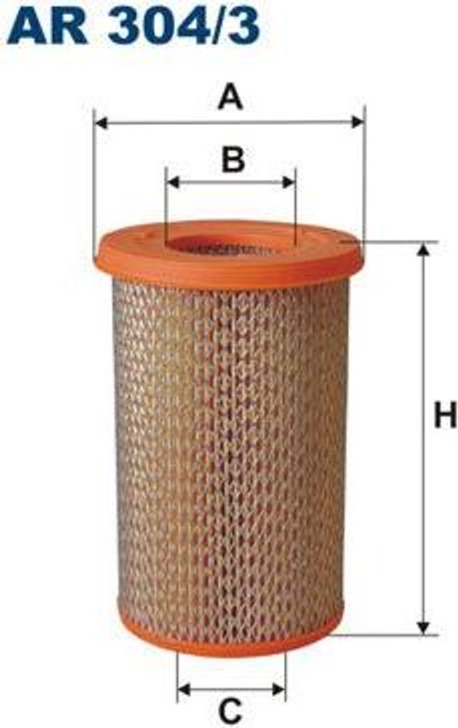 FILTRON AR 304/3 Luftfilter OE 165469S000 kompatibel mit Pick-up, NP300, Navara