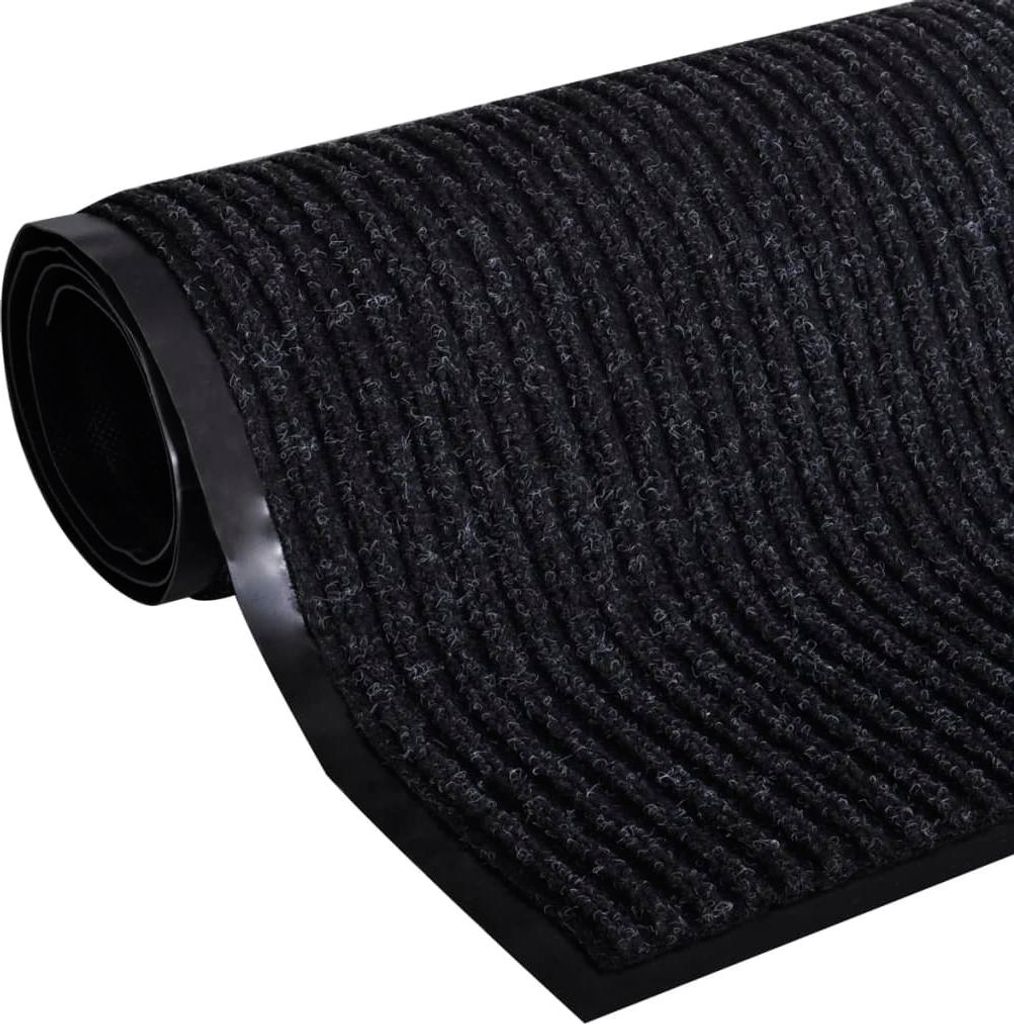 vidaXL Rohožka černá 90 x 60 cm PVC Obrázek produktu 