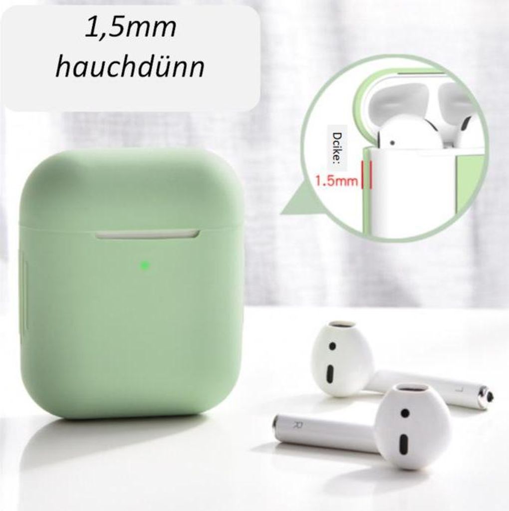 Schutzhülle für AirPod der 1. und 2. Generation Grün