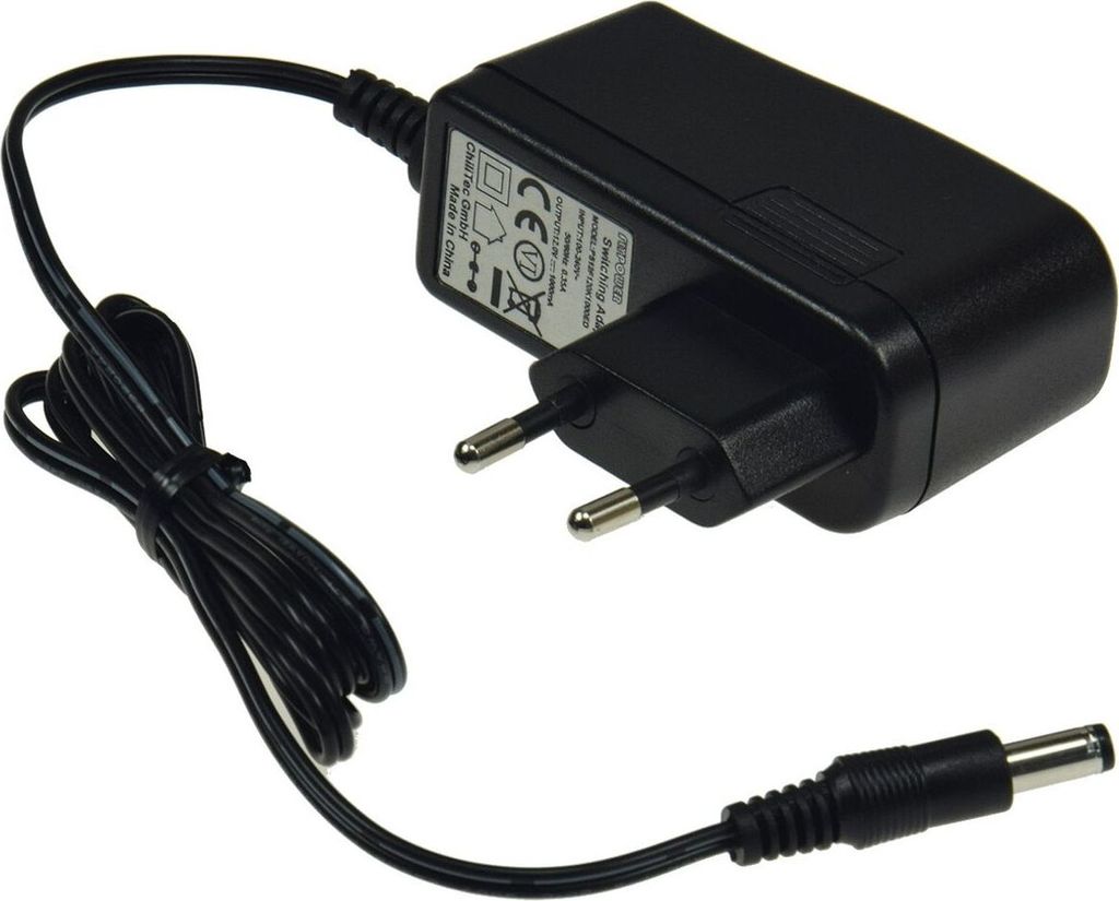 ChiliTec Adaptateur secteur à fiche CTN-1212n 110-240V AC Image du produit 