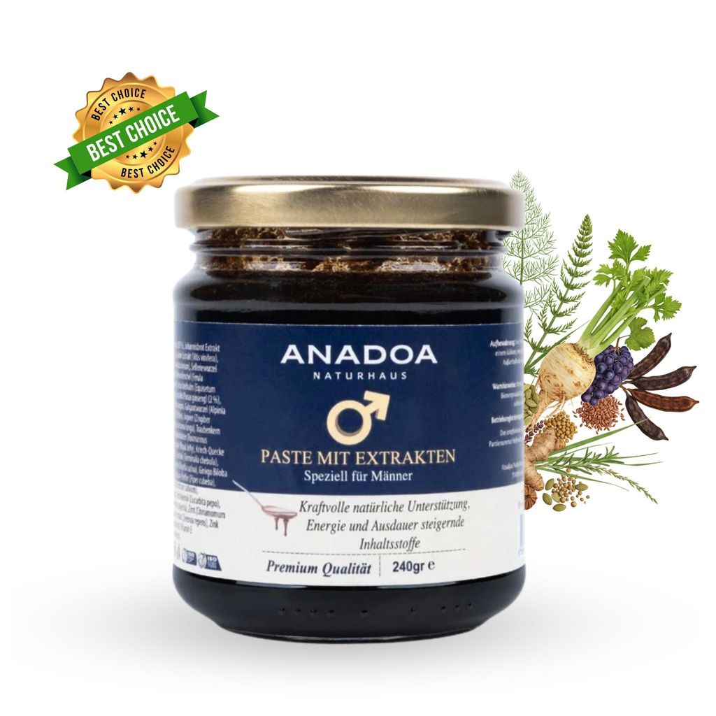 Paste mit Extrakten - Paste für Männer – Traditionelle Kräuterpaste, 230 g