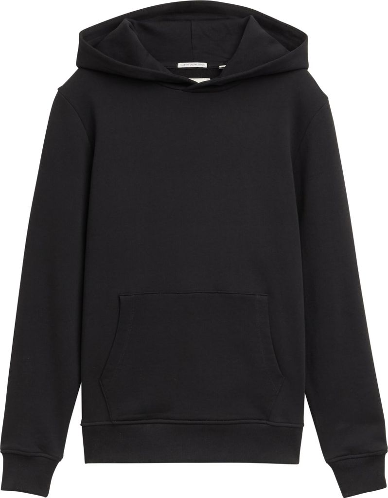 Tom Tailor 1046002_152, Kind, Männlich, Kapuzenpullover, Schwarz, Langärmlig, Regular fit