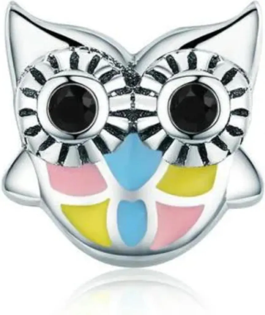 Pandora Ciondolo Gufo Argento S925: Regalo Laurea e Saggezza
