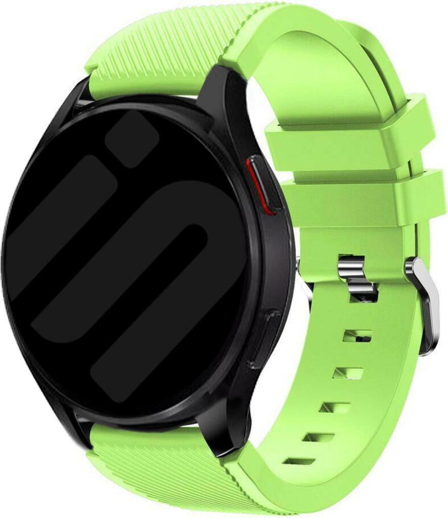 Strap-it Samsung Galaxy Watch 6 - 40mm Silikon Armband (Hellgrün)