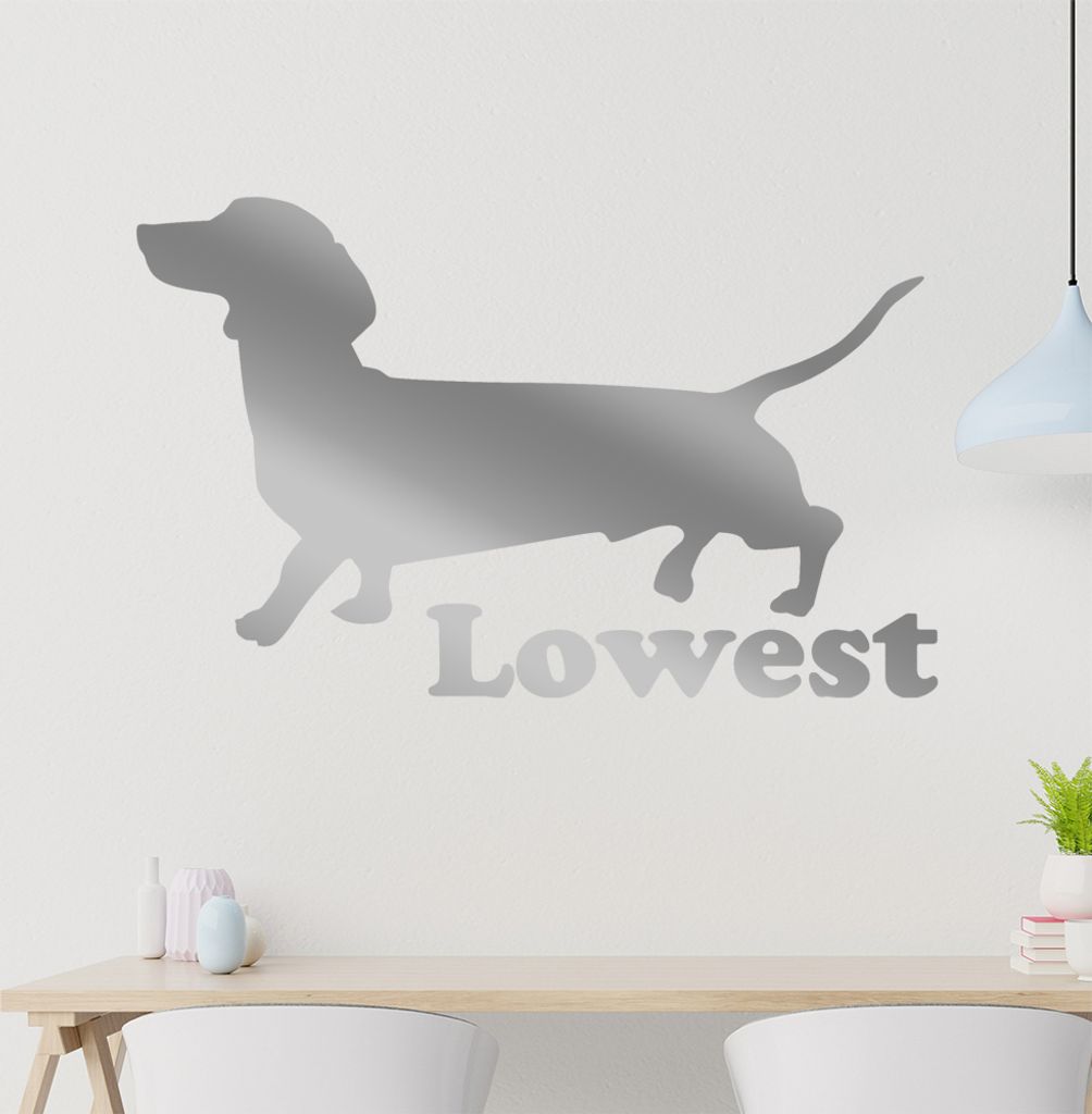 Lowest Wandtattoo in 6 Größen - Wandaufkleber Wall Sticker - Dekoration, Küche, Wohnzimmer, Schlafzimmer, Badezimmer