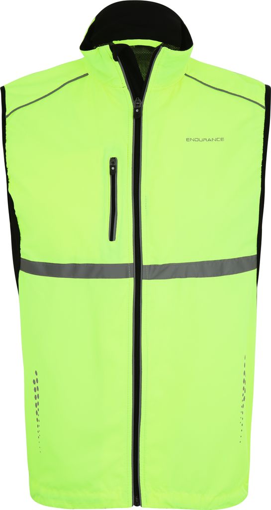 ENDURANCE Laufweste LAUPEN XQL mit optimaler Sichtbarkeit im Straßenverkehr 5001 Safety Yellow L