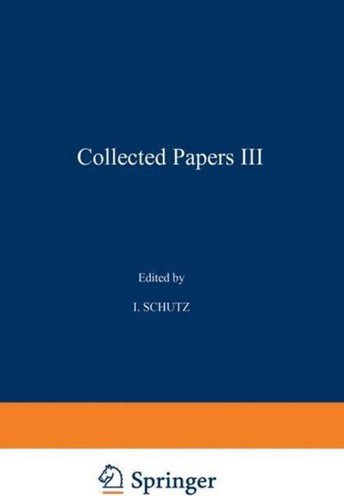 Collected Papers III