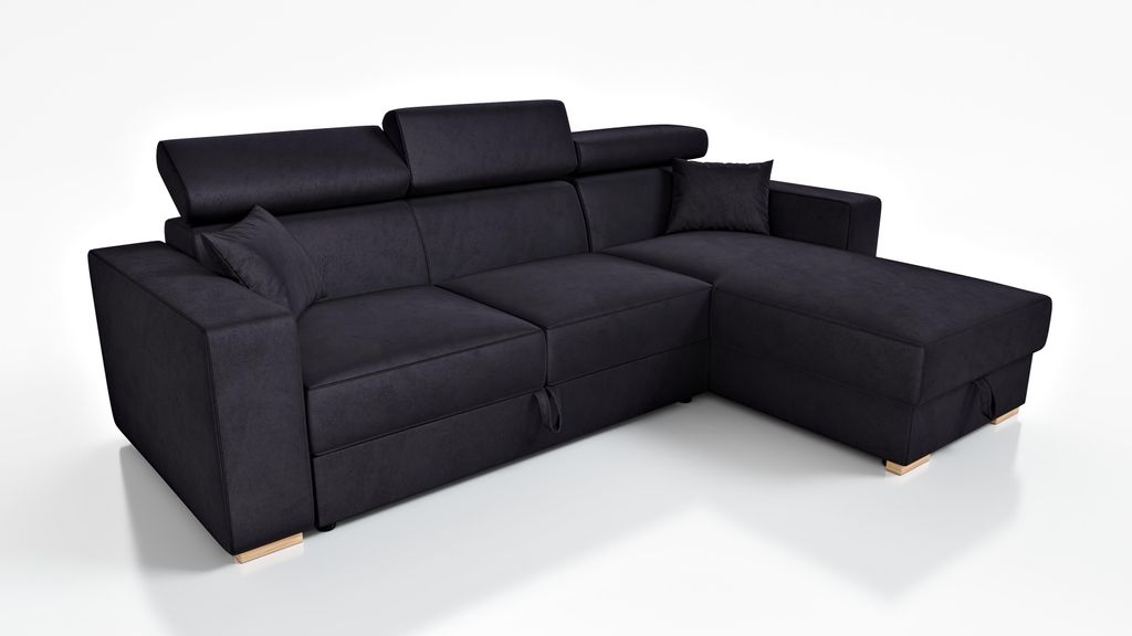 Colt Ecksofa Bettwäschebehälter bewegliche Kopfstützen Kronos 07 Iwmar Möbel