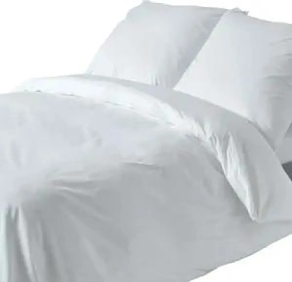 Homescapes Biancheria da Letto Bianca 200 Fili 155x220 cm | Cotone Egiziano