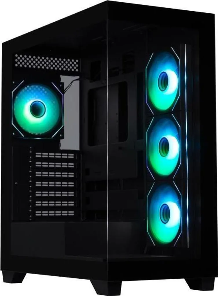 BitFenix Ceto Premium Edition Case PC Gaming ATX Vetro Temperato ARGB