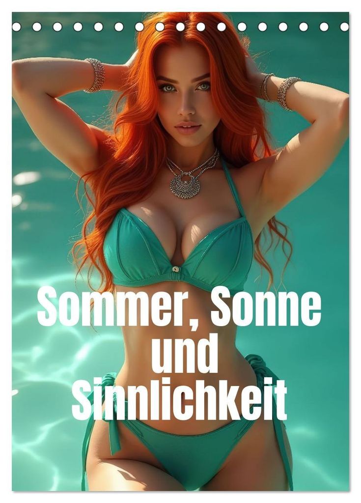 Sommer, Sonne und Sinnlichkeit (Tischkalender 2026 DIN A5 hoch), CALVENDO Monatskalender