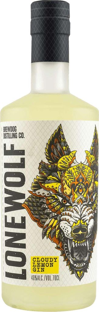 Brewdog Distilling Co. Lone Wolf CLOUDY LEMON Gin 40% Vol. 0,7l