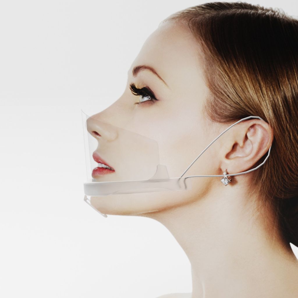 10 Stück Gesichtsvisier Mund Nase Schutzvisier Gesichtsschutz Visier Face Shield 