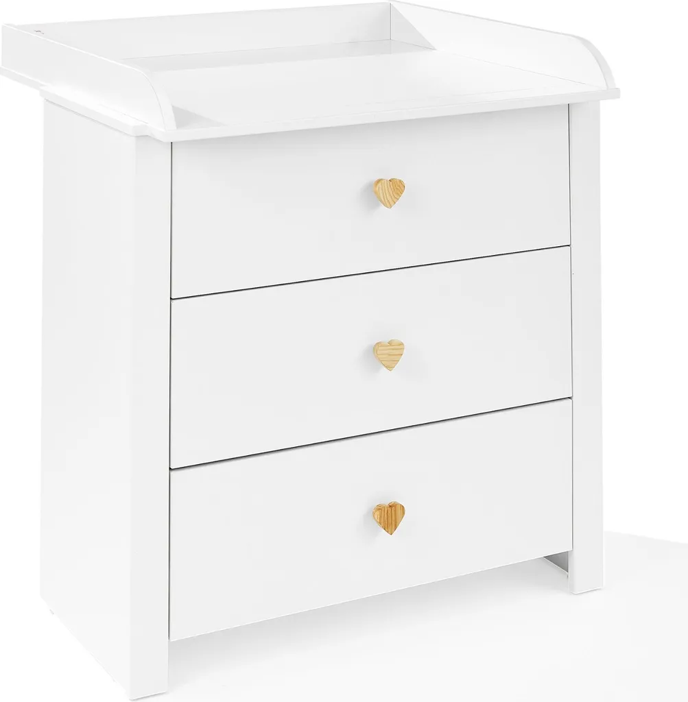 Aménager la chambre de bébé avec une table à langer spacieuse à tiroir