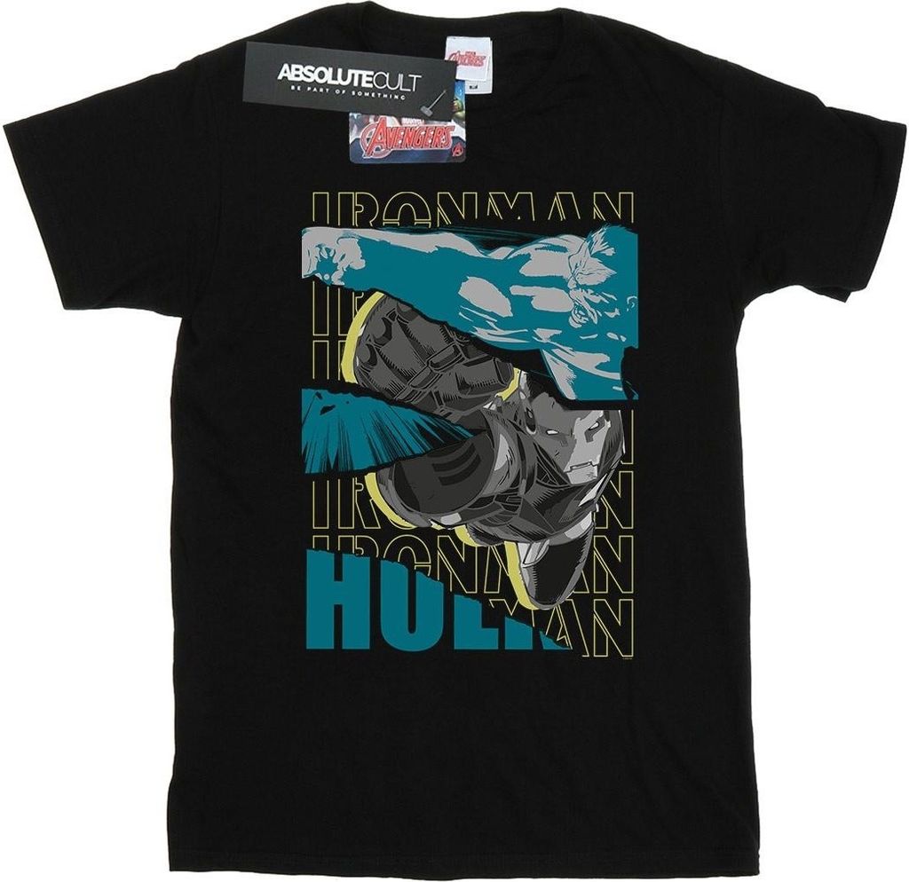 Marvel - "Avengers" T-Shirt für Herren BI6464 (XXL) (Schwarz)