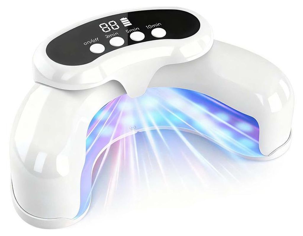Nagelpilz Lasergerät UV LED Nagellampe 30 LEDs mit Timer & Produktbild 