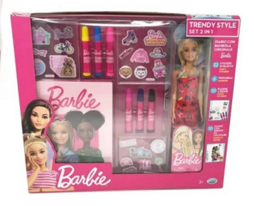Barbie Style Branché : Kit de Personnalisation avec Journal et Feutres