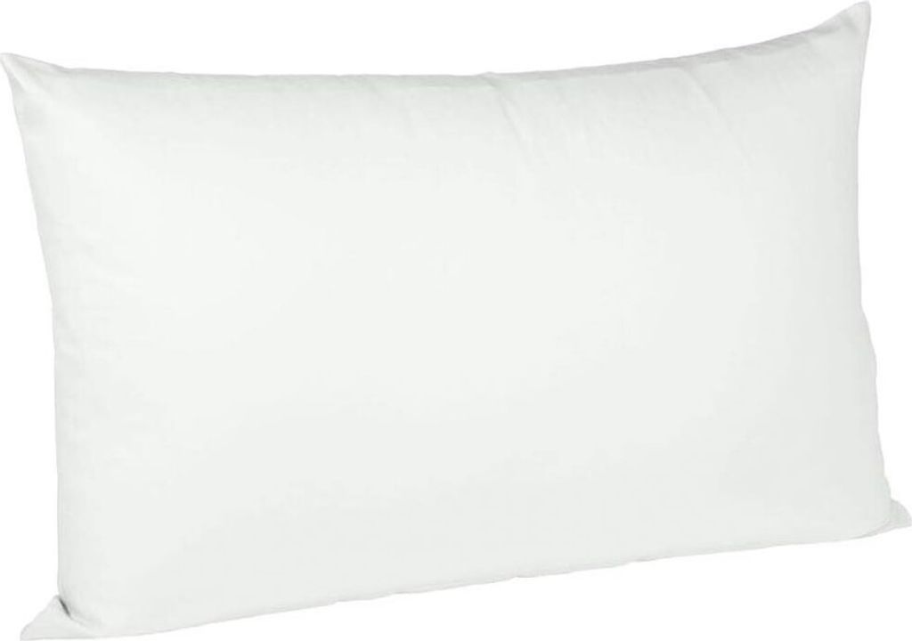 sleepling – Satin Kissenbezug, 100% seidig weiche Baumwolle, 40x60 cm, weiß
