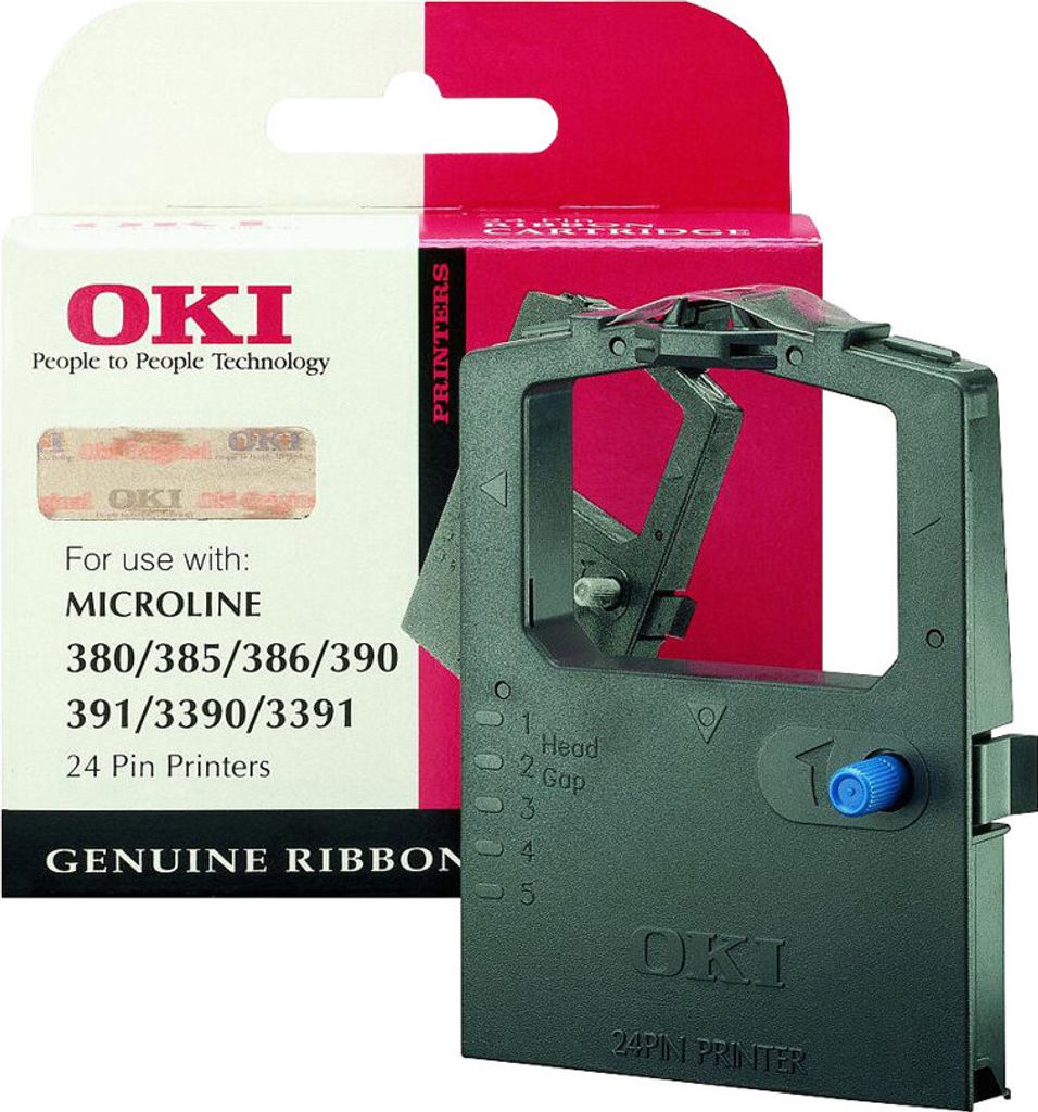 OKI 09002309, ML3390eco, Czarny, DotMatrix, 2000000 znaków, Zdjęcie produktu 