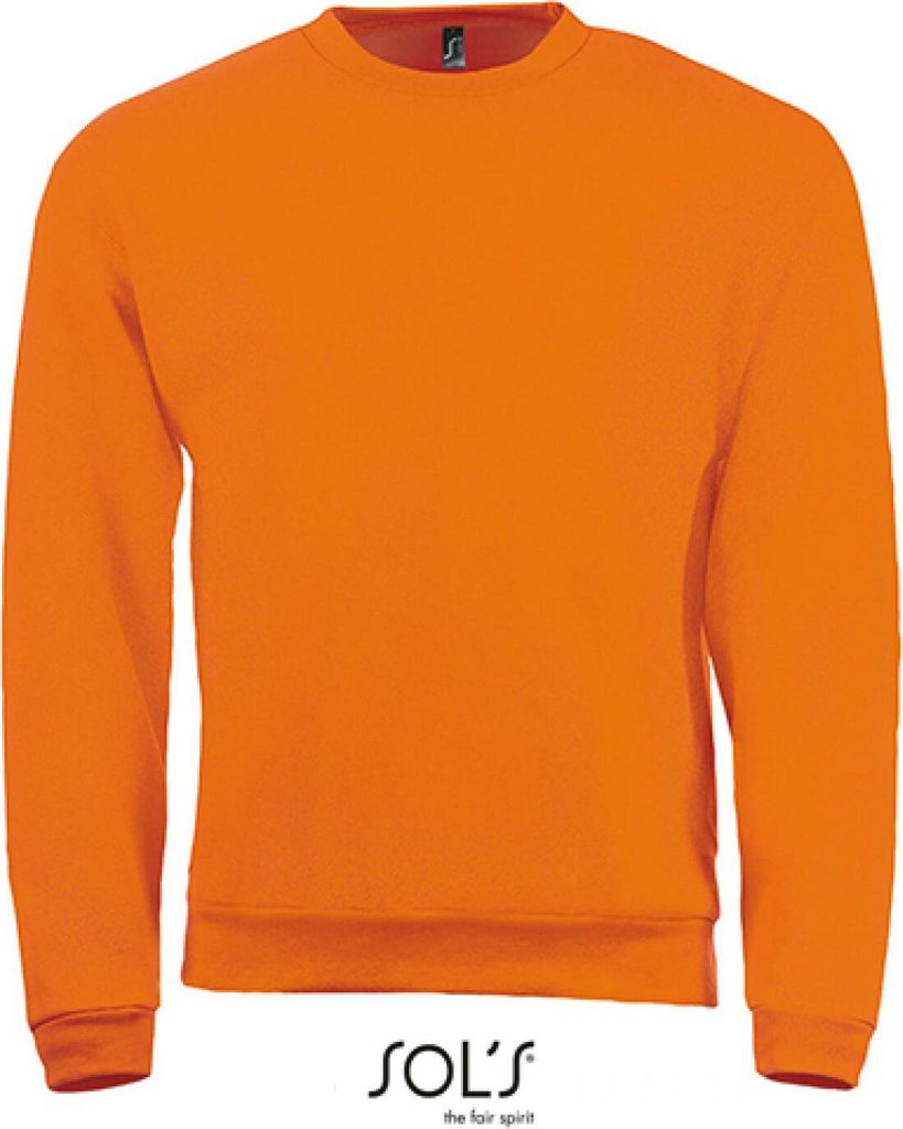 SOLs 01168 | Herren Sweatshirt Spider 50% Baumwolle / 50% Polyester - Farbe: Orange - Größe: M