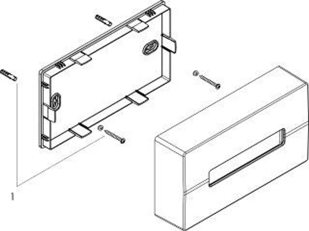 Porta Salviette Hansgrohe AddStoris 41774000 - Estetica Minimalista - 3