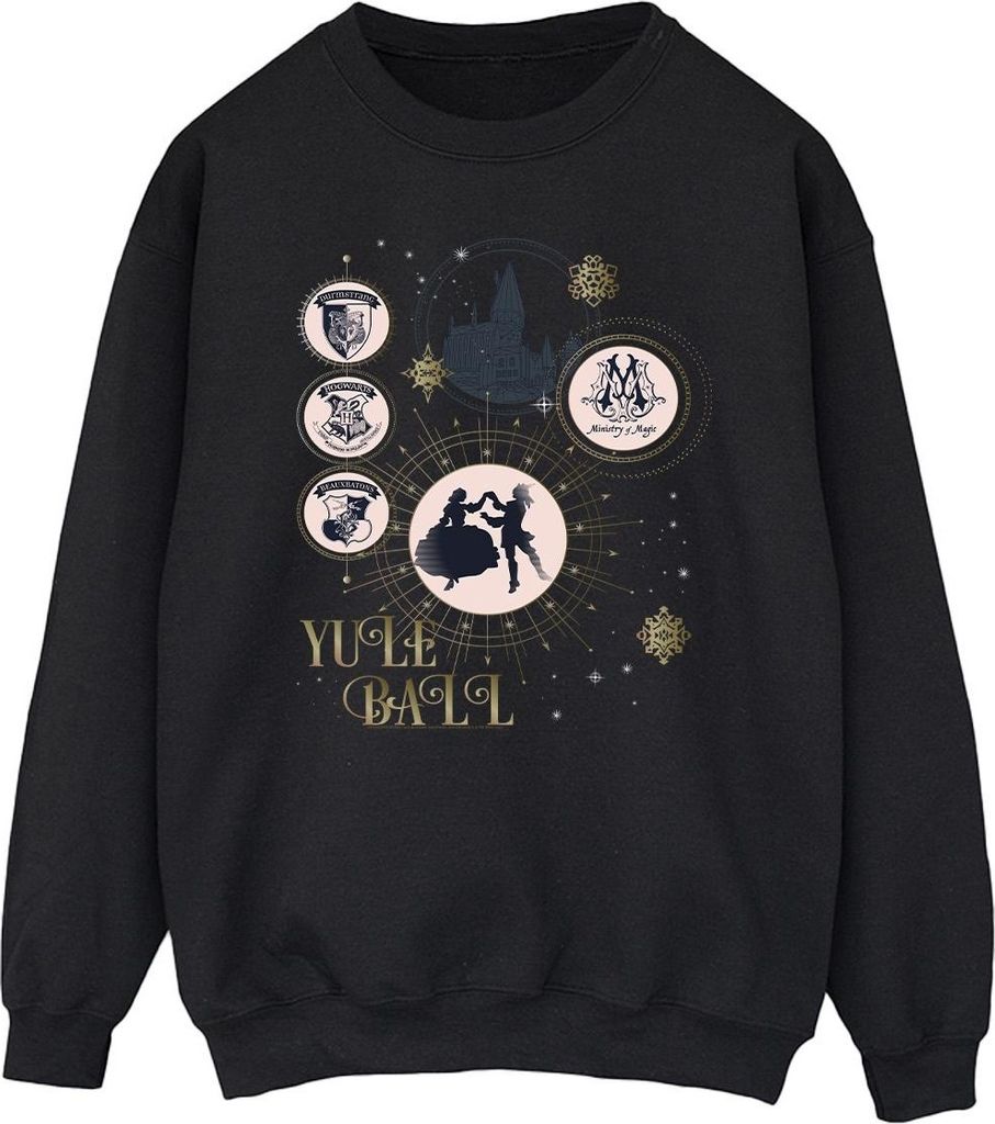 Harry Potter - Sweatshirt für Herren BI28847 (S) (Schwarz) Produktbild 