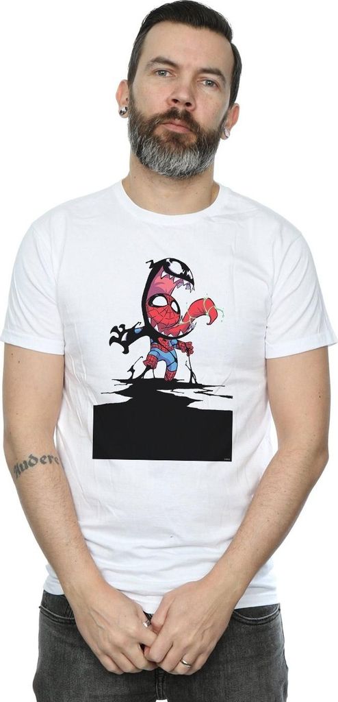 Marvel - T-Shirt für Herren BI43029 (3XL) (Weiß)