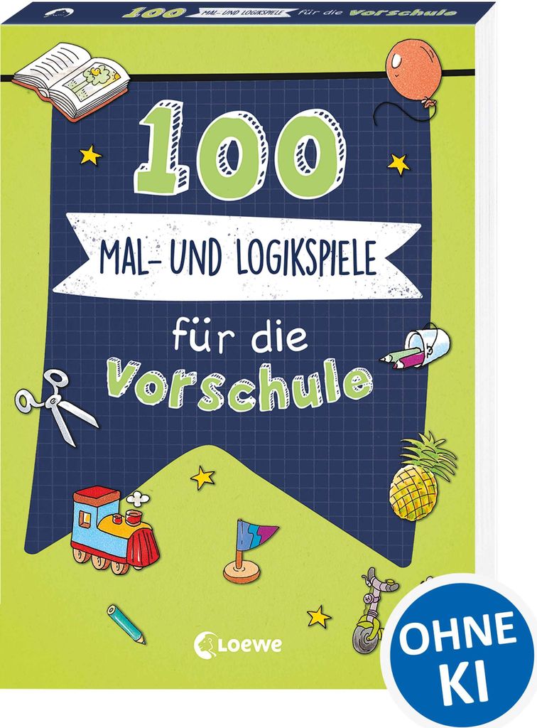 100 Mal- und Logikspiele für die Vorschule Produktbild 