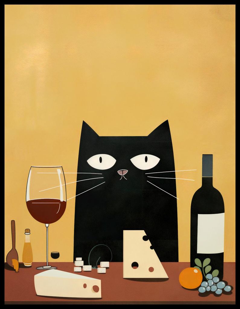 Plakat 50x65cm Gastronomisches Festmahl