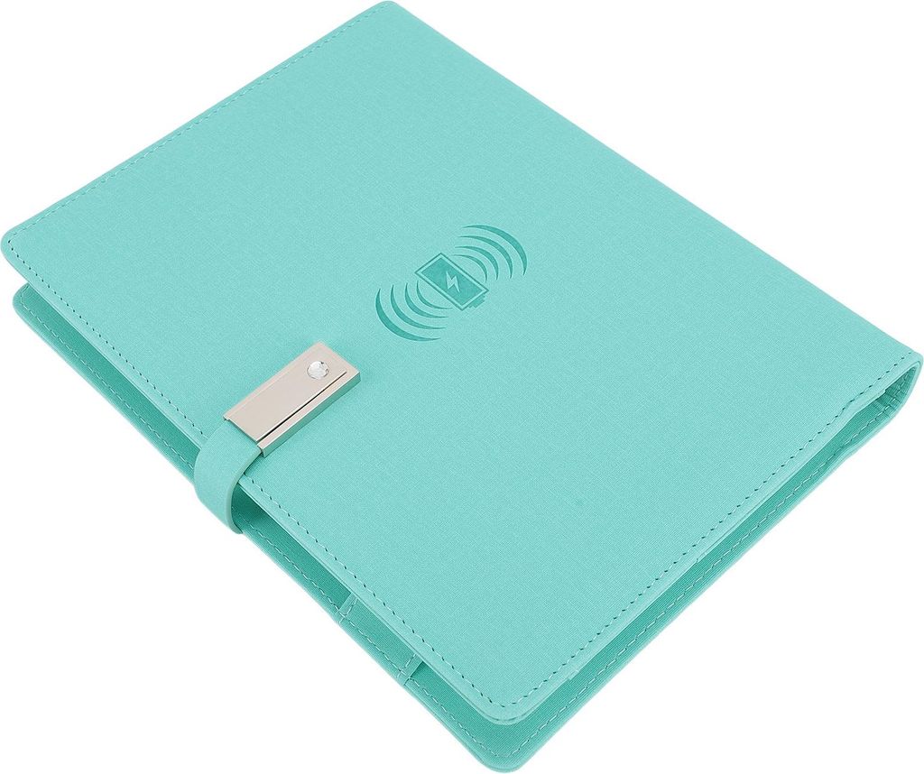 160 Seiten kabelloses Lade-Notizbuch, intelligente 8000-mAh-Mobilstromversorgung mit USB-Flash-Laufwerk für Geschäftstreffen, tägliches Lernen, ...