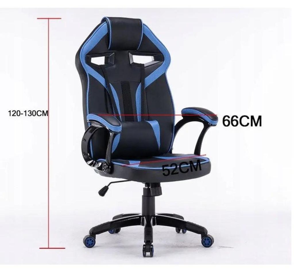 Chaise de jeu rotative DRIFT, bleue Image du produit 