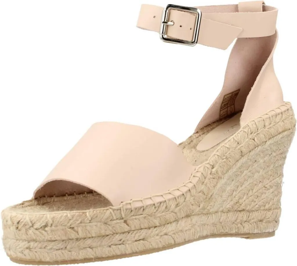 Alpargatas Clara Duran Valencunacd - Espadrilles Compensées Couleur Nue