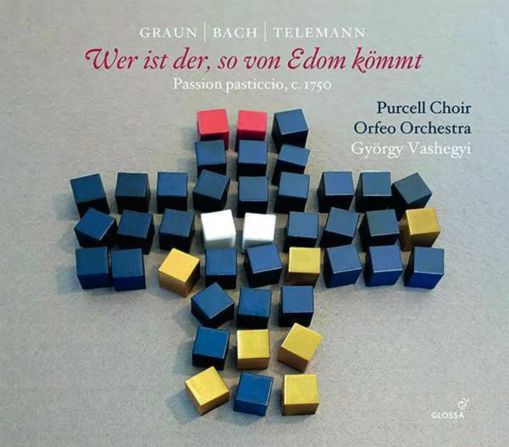 Album CD Qui est celui qui vient d'Édom Oratorio Passion Baroque