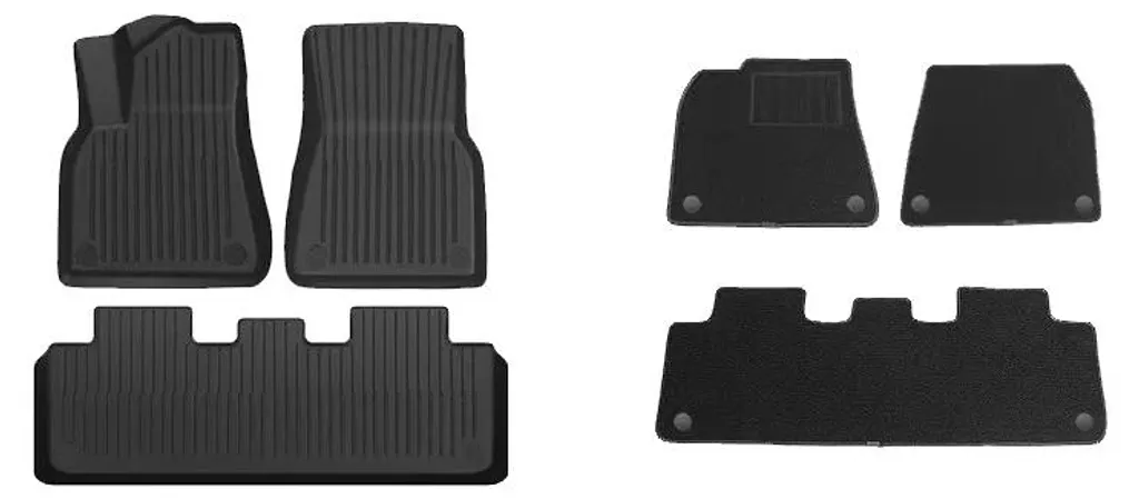Tapis de sol anti-boue en caoutchouc FM pour protéger votre voiture