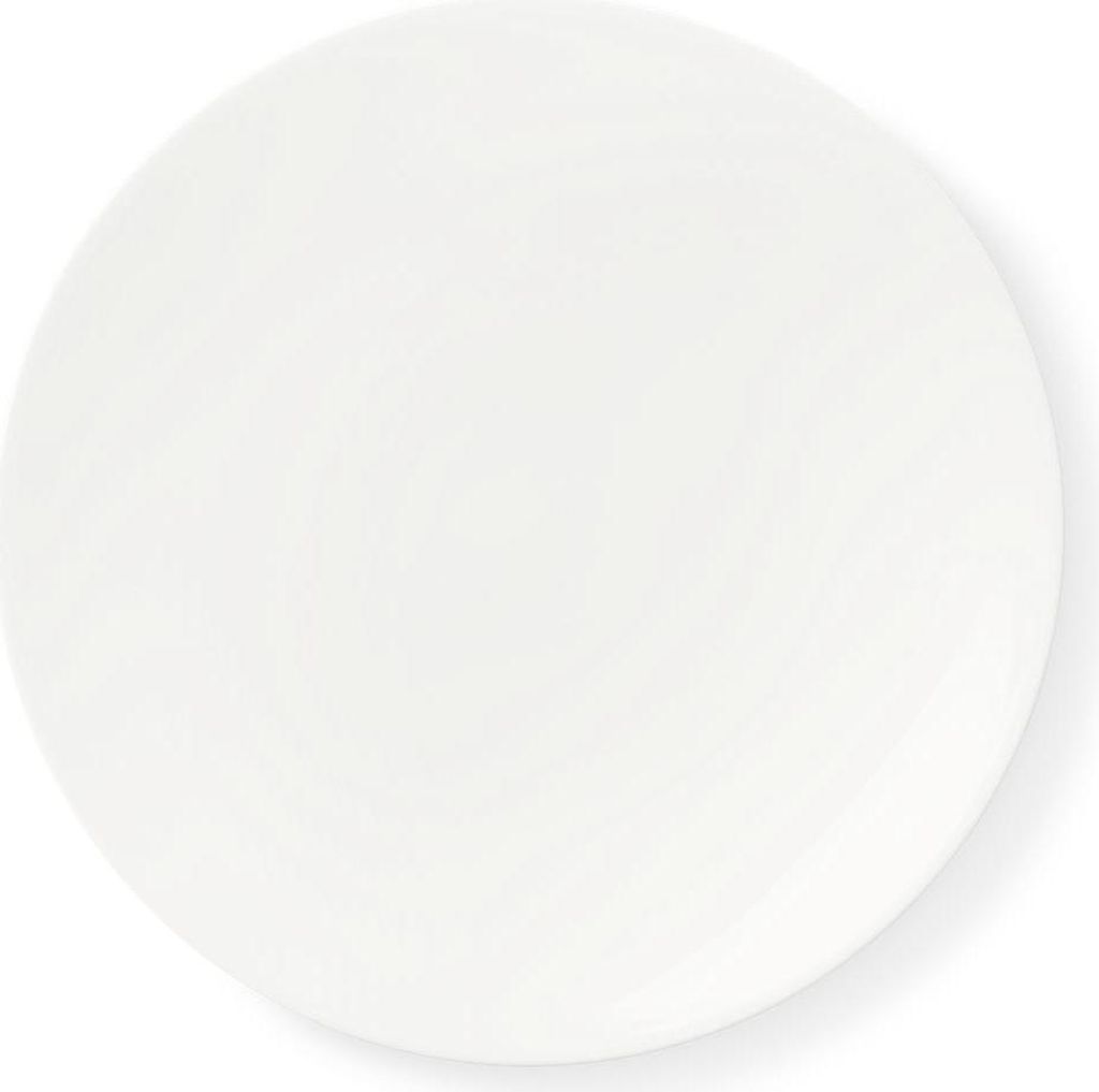 Teller 28 cm Coupe Weiss Fine Bone China