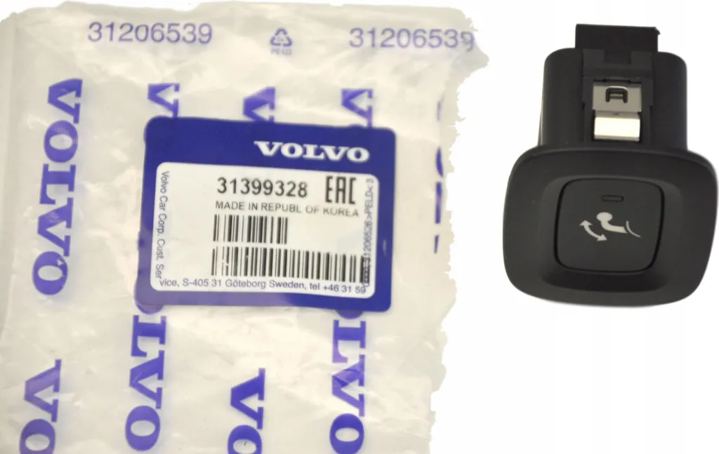 Pulsante Pieghevole Gancio Traino 31399328 per Volvo XC90 MK2