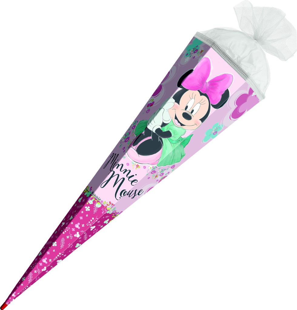 Schultüte / Zuckertüte / 85cm / eckig / "Minnie Maus" Produktbild 