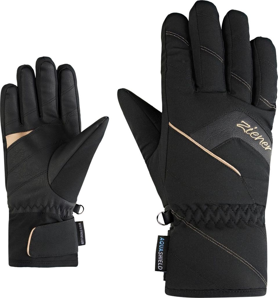 Ziener Alpine Damen Ski Handschuhe KARION-Z AS schwarz - 6
