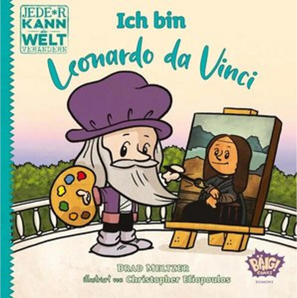 Album jeunesse éducatif Leonardo da Vinci - Collection inspirante