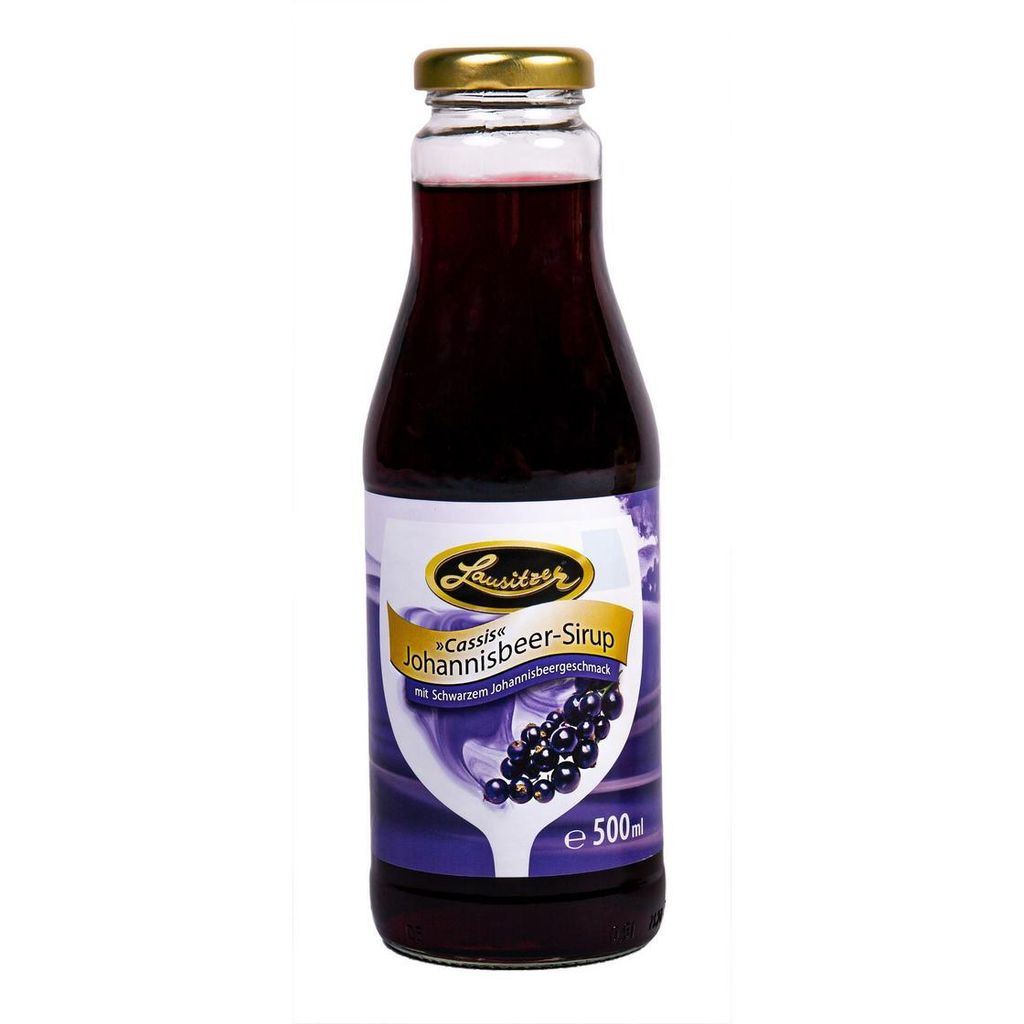 Lausitzer Johannisbeer-Sirup 12x 500ml Produktbild 