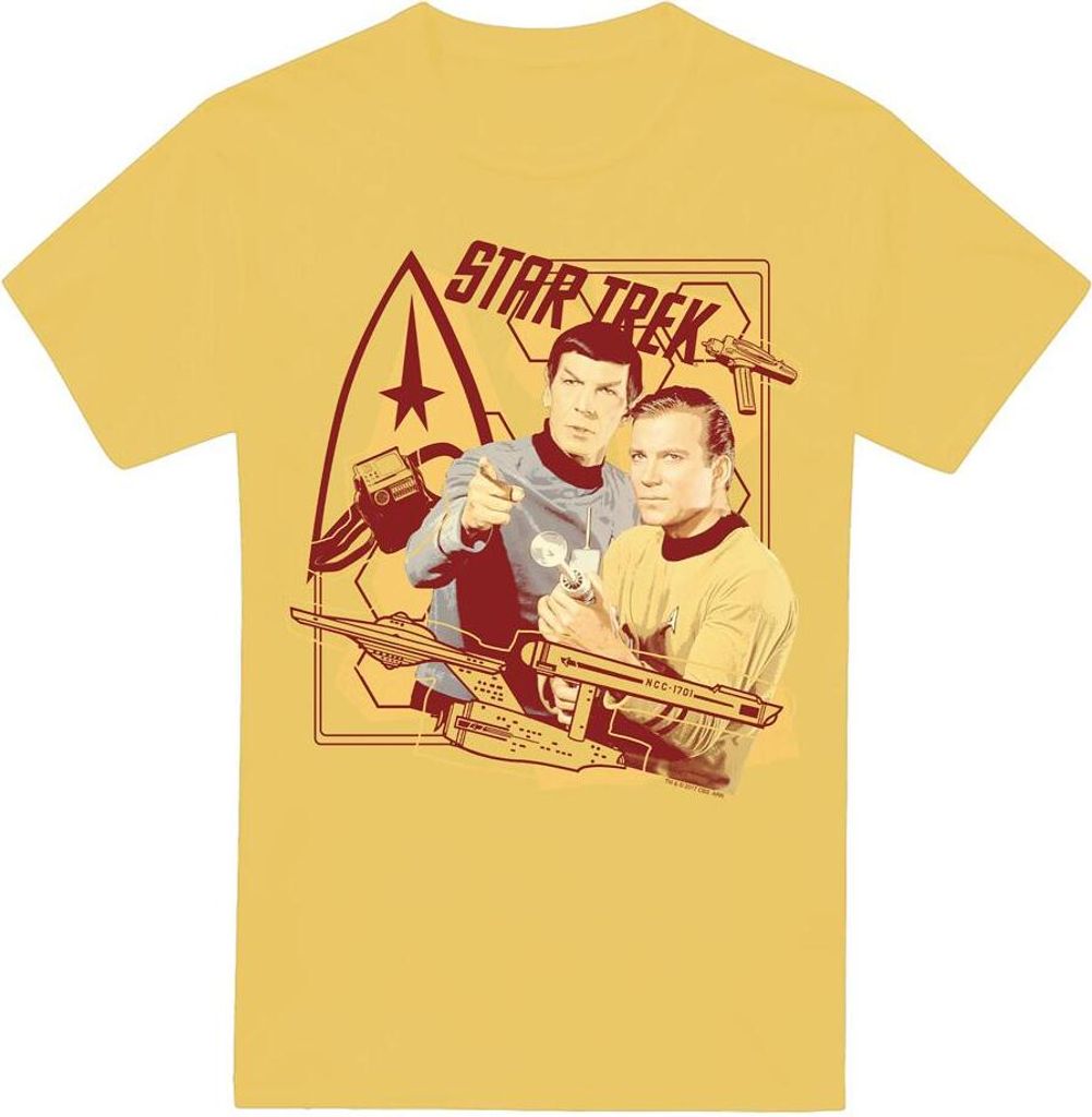 Star Trek - "Shoot That Thing" T-Shirt für Herren TV14880 (XL) (Bananengelb)