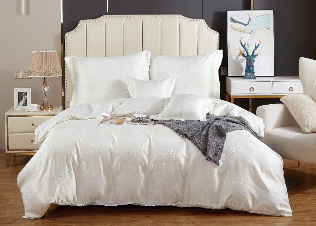 Bettwäsche 160X200, Baumwolle, Satin-Bettwäsche, Kissenbezüge 70X80, Kissenbezüge 40X40