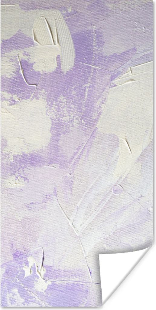 MuchoWow Poster Abstrakt - Malerei - Design 20x40 cm - Plakat - Foto