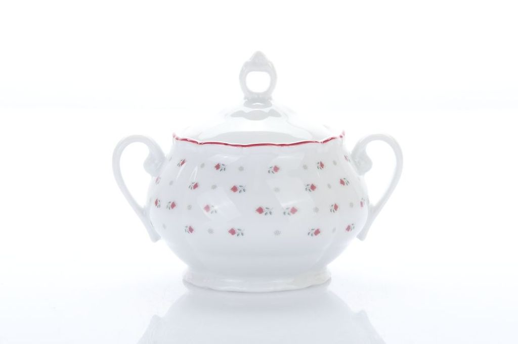 Cukiernica z pokrywką, czeska porcelana, Verona, 250 ml, Zdjęcie produktu 