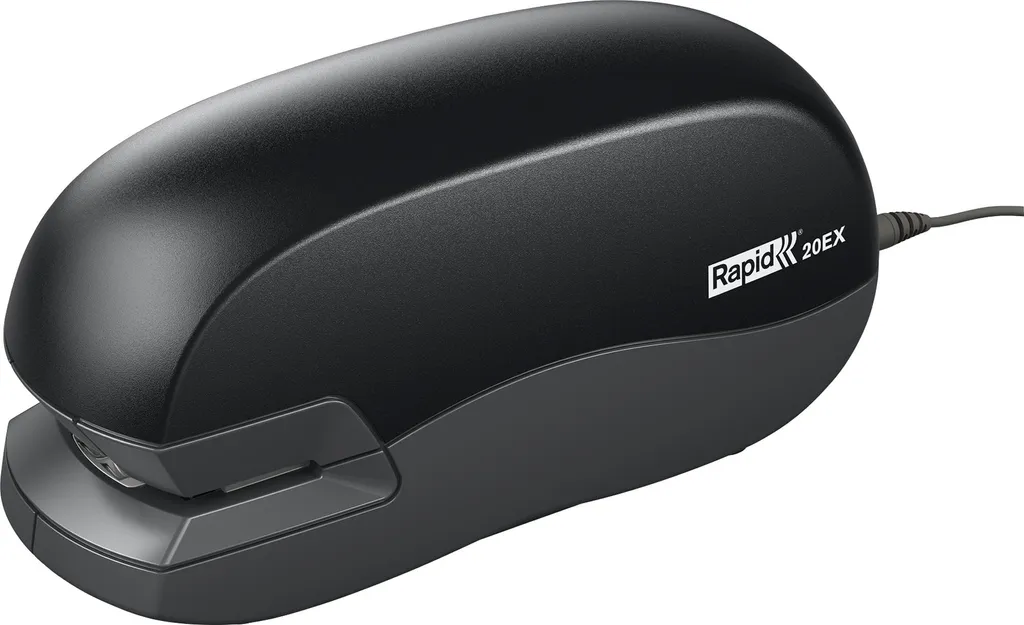 Rapid Fixativ 20EX Cucitrice Elettrica Nera per Smart Working e Casa