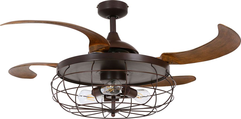 Deckenventilator Fanaway Industri Bronze 122 cm mit Produktbild 
