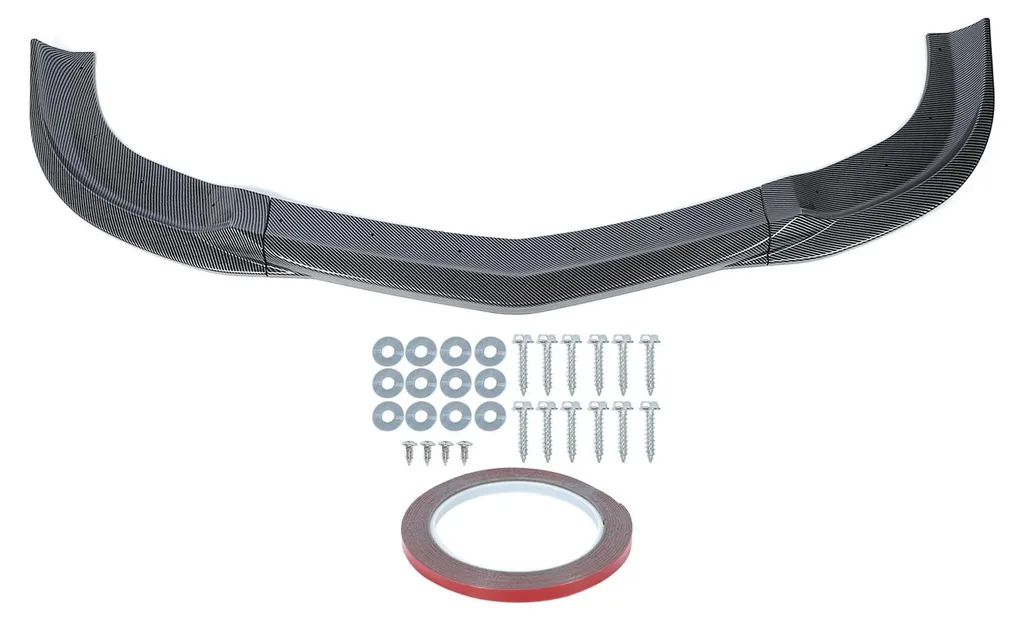 Spoiler Avant 3 Parties Look C63 AMG pour Mercedes Classe C W204 07-10