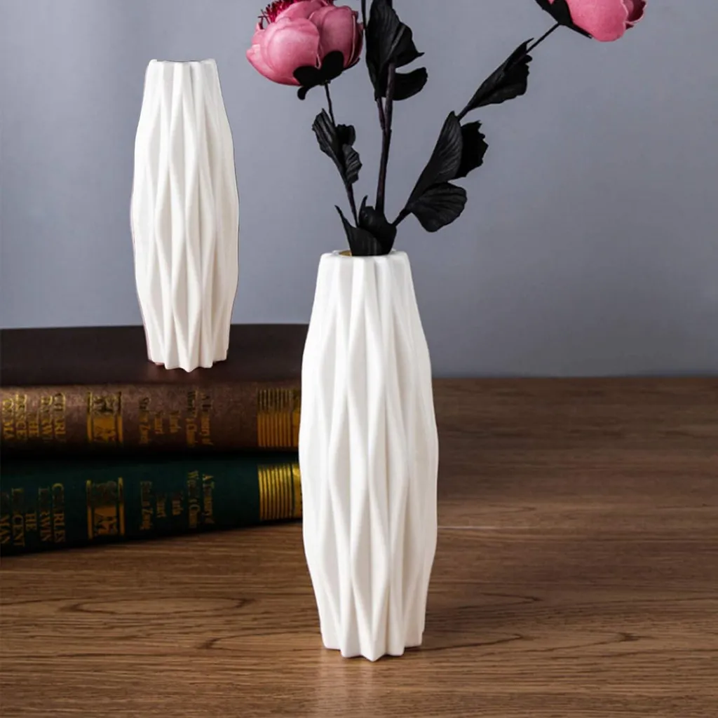 Vase Stable pour Grandes Fleurs - Décoration Intérieure sans Risque - 2
