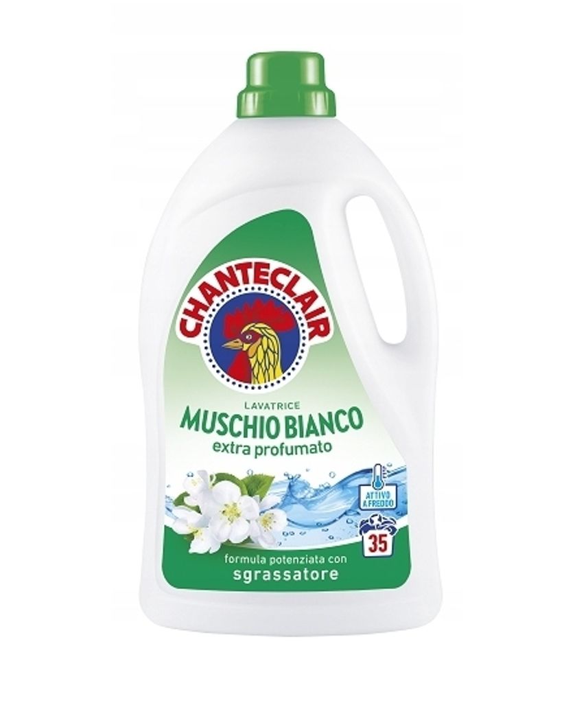 Chante Clair Flüssigwaschmittel Weißer Moschus, 1575 ml