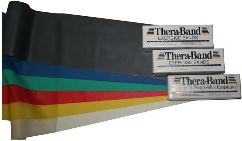 Therapieband Thera-Band 5,5 m>>>>Ausf.: gelb / leicht